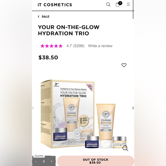 It Cosmetics Your On-The-Glow Hydrating Trio - SOLD OUT ONLINE - Picture 3 of 6